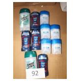 11ct asst mens deodorant/gillette/speek