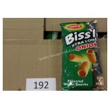 23ct bissli XL onion wheat snacks 9/25