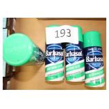 4ct barbasol soothing aloe shaving cream
