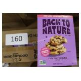 6ct back to nature chocolate chunk cookies 1/26