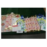 17ct asst size asst print gift bags