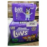 54ct & 20ct luvs diapers size 6