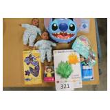 stitch activity set/bracelet set/baby dolls/