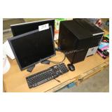 2ct dell monitors/towers 1ct keyboard & mouse