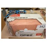 150ct red food service towels