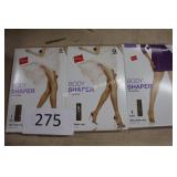 3ct hanes pantyhose asst sizes