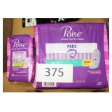 54ct poise pads & 24ct poise liners