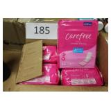4-54ct carefree reg panty liners
