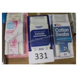 3ct asst brand cotton swabs