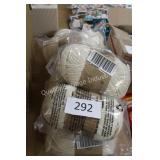 6ct re-spun lions brand yarn whipped cream
