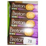 10ct breton multi-grain crackers 5/26