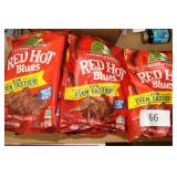 10ct red hot blue corn tortilla chips 9/25