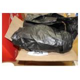 8 rolls large black trash bags
