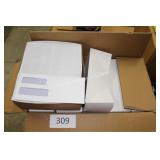 2500ct double window business envelopes