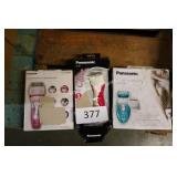 3 electric shavers