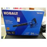 kobalt 24v compact blower - tool only (display)