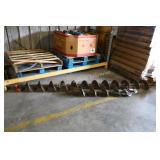 large industrial auger (2pcs)