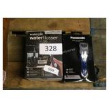 water pik and electric shaver