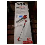 skil 40v blower & trimmer (batt/ch in office)