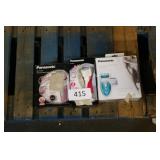 3 electric shavers