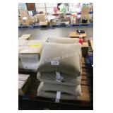 4 brown outdoor cushions