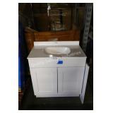 30" vanity w top (left side damage)