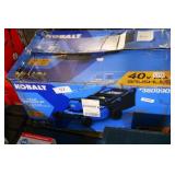 kobalt 40v push mower (charger in office)