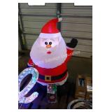 santa blowup