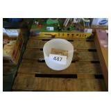 crystal singing bowl w wand