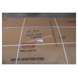 todco 94"x90 3/8" truck door assembly (outside)