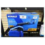 kobalt 40v blower (batt/ch in office)