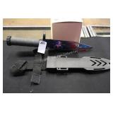 liberty or death knife w/ case(display)