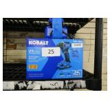 kobalt 24v 1/4" impact (batt/ch in office)