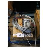 4 winch rollers & 2 winch cables w hooks