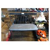 sitting bench w cushion