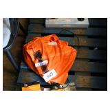 bag of orange jerseys