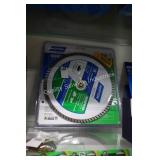norton 10" saw blade (display)