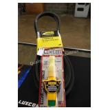 sunbelt deck belt & no spill nozzle (display)