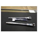3 kobalt socket wrenches (display)