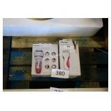 2 electric shavers
