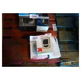 baby monitor, blood pressure monitor & shaver