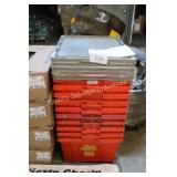 10 do it best totes w lids -used