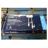 commercial style pull down kitchen faucet