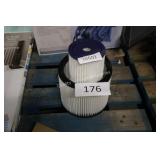 2 wet/dry vac filters