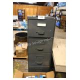 metal file cabinet (damaged)