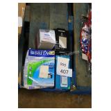 blood pressure monitor, shaver,filter thermometer