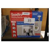 quadtro washing machine outlet box