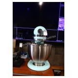 mint green kitchen aid mixer - new (display)