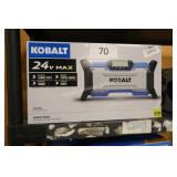 kobalt 24v jobsite radio TOOL ONLY