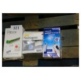 pill box face scrubber & water flosser